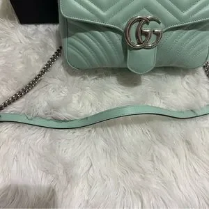 Gucci | Bags | Gucci Gg Marmont Small Shoulder Bag Water